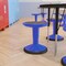 Emma and Oliver Saylor Height Adjustable Active Motion Stool for Kids with Weighted Rubber Non-Slip Bottom